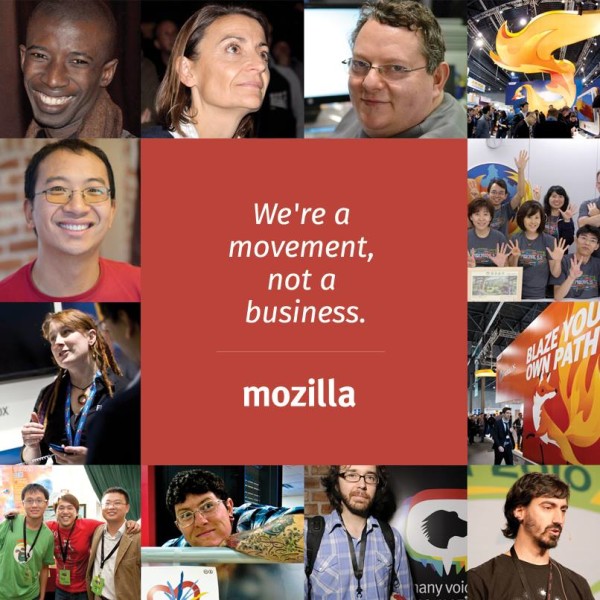 Somos un movimiento, no un negocio - Mozilla